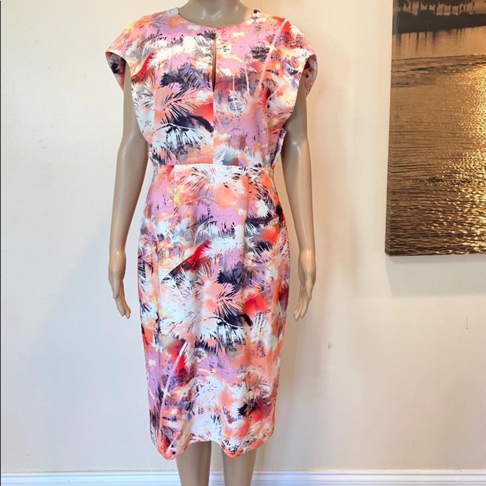Colorful Fitted Dress